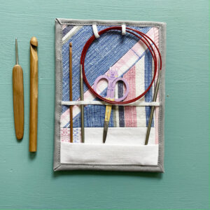 Knitting needle card