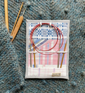 Knitting needle card